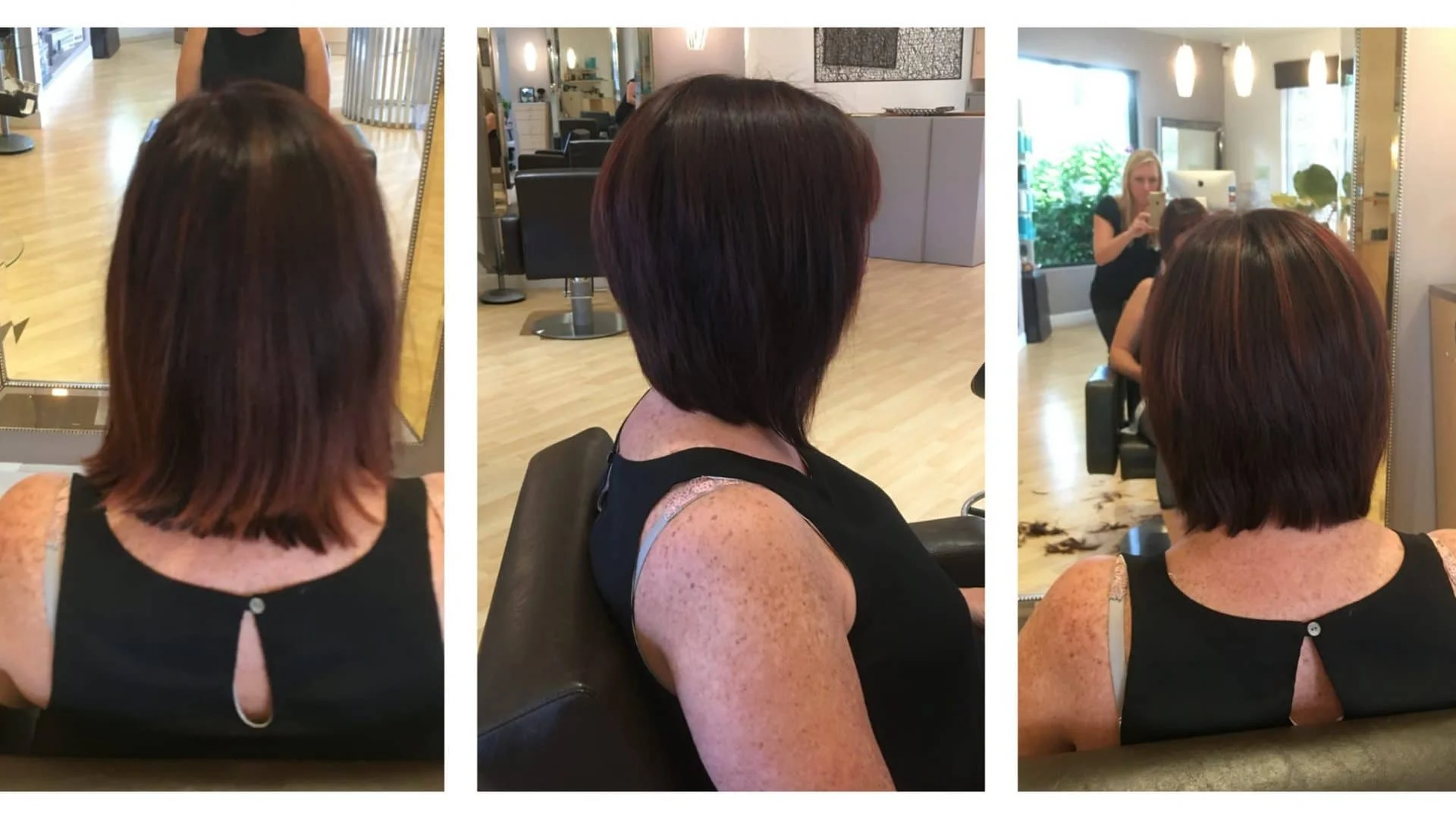 Layered Angled Bob