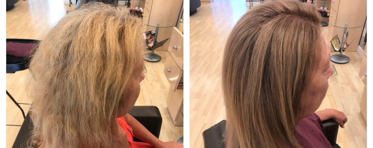 Salon Mulberry Before and After