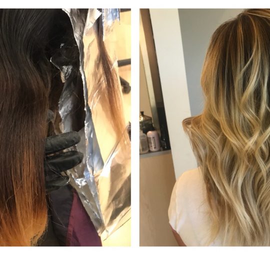 4 Visits / Color Retouch / Full Balayage / Cut / Style