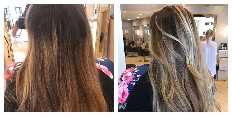Full Balayage / Retouch / Toner / Style