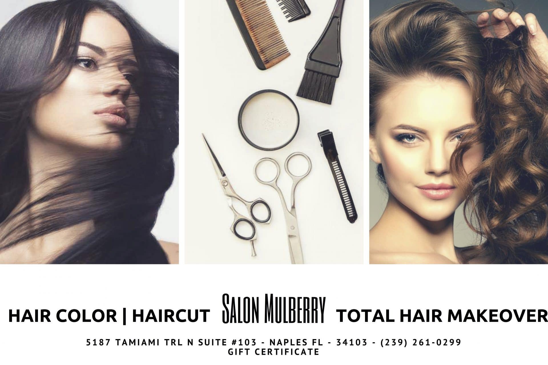 Salon Mulberry Gift Certificate Total Hair Makeover