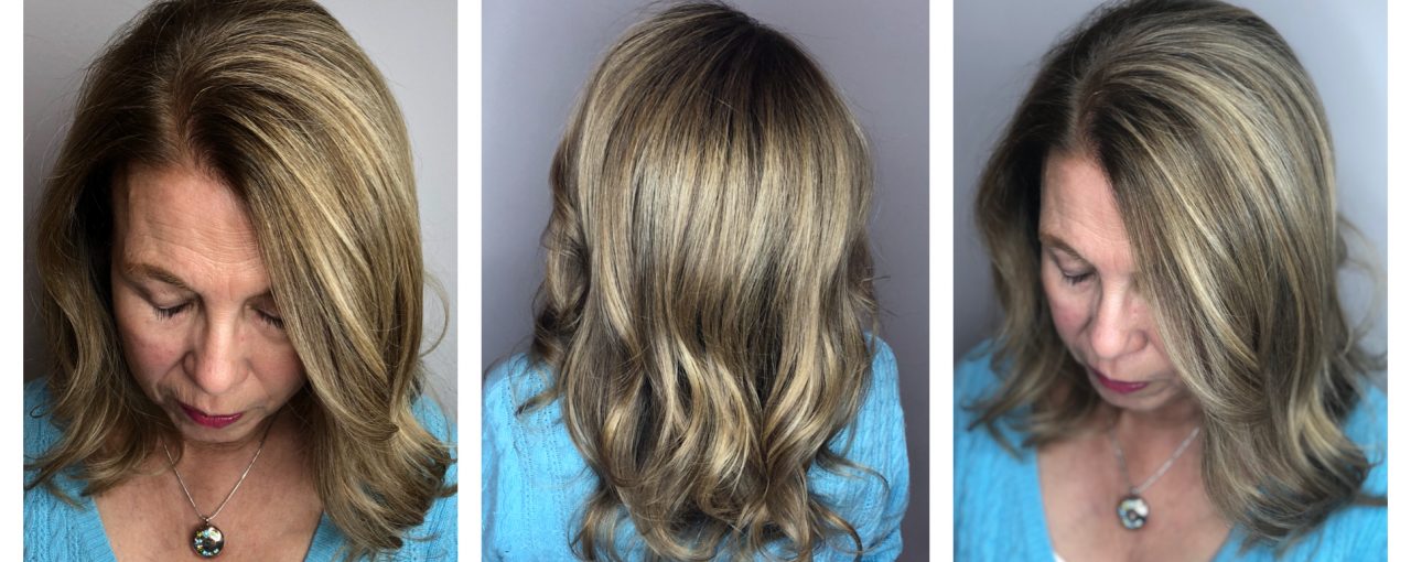 Full Color Highlights and Haircut