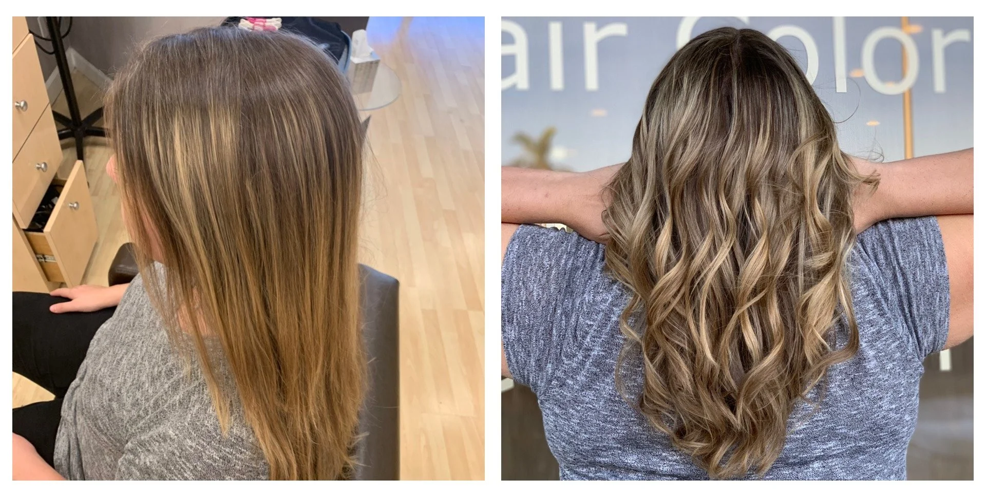 Full Head Balayage / Toner / Style