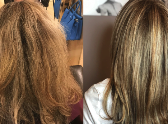 Root Touchup / Highlight / Haircut / Blowdry
