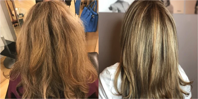 Root Touchup / Highlight / Haircut / Blowdry